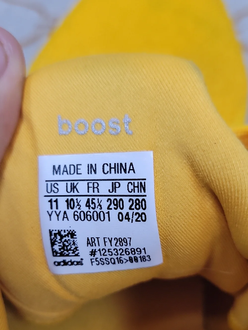 adidas Kids Bright Yellow Athletic Sneakers